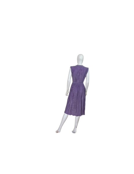 Vintage Shimmer Jen Jen New York Chiffon Dress