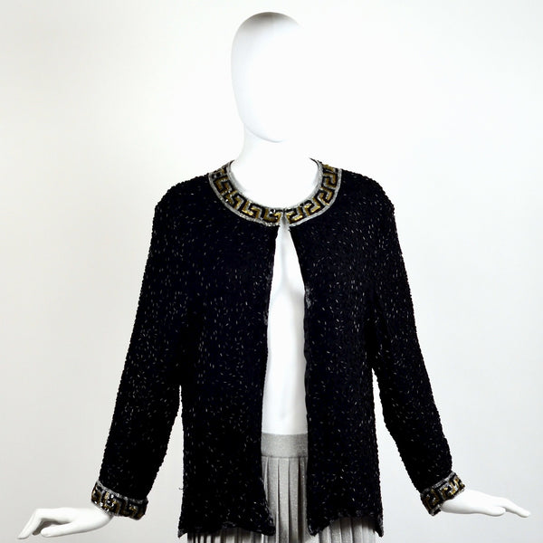 Vintage Egyptian Style Sequin Jacket