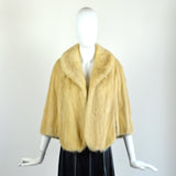 Vintage Cream Fur Stole