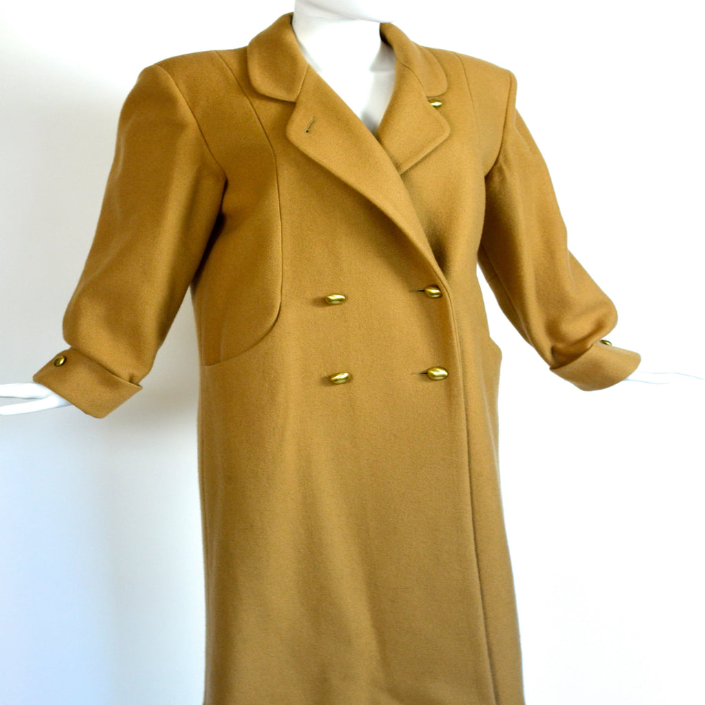 Vintage Camel Wool Coat